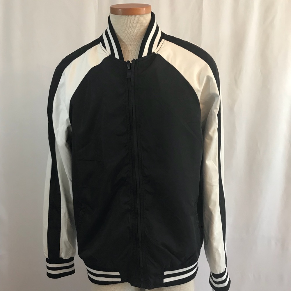Men’s X-RAY Faux Leather Bomber Jacket